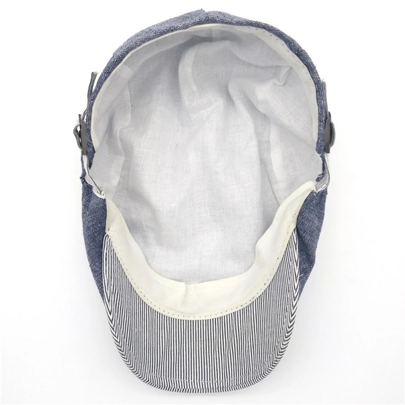 The Cotswold Classic | Premium Cotton-Linen Flat Cap
