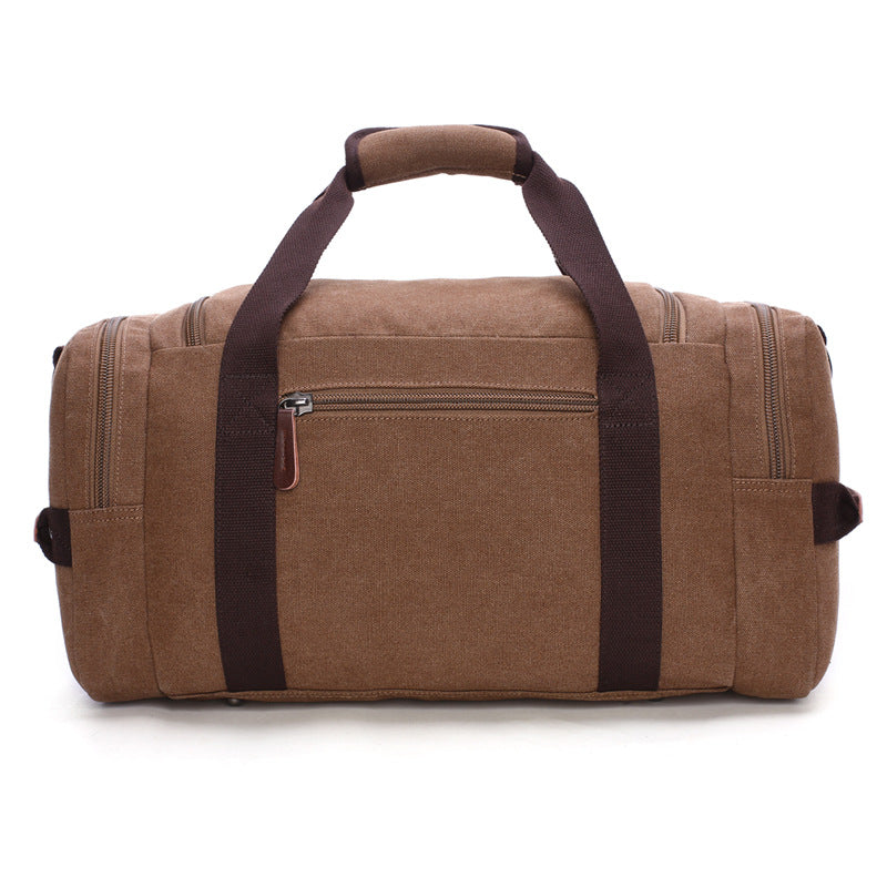 The Piccadilly Canvas & Leather Voyager | Large Capacity Travel Bag