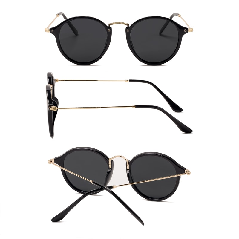 The Soho Round | Metal Signature Sunglasses