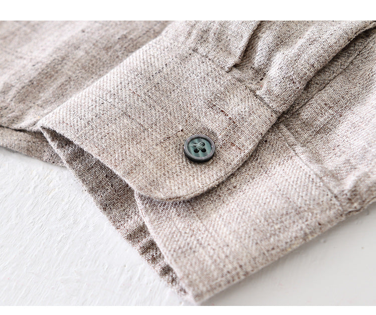 The Mayfair Heritage | Pure Italian-Linen Long Sleeve Shirt
