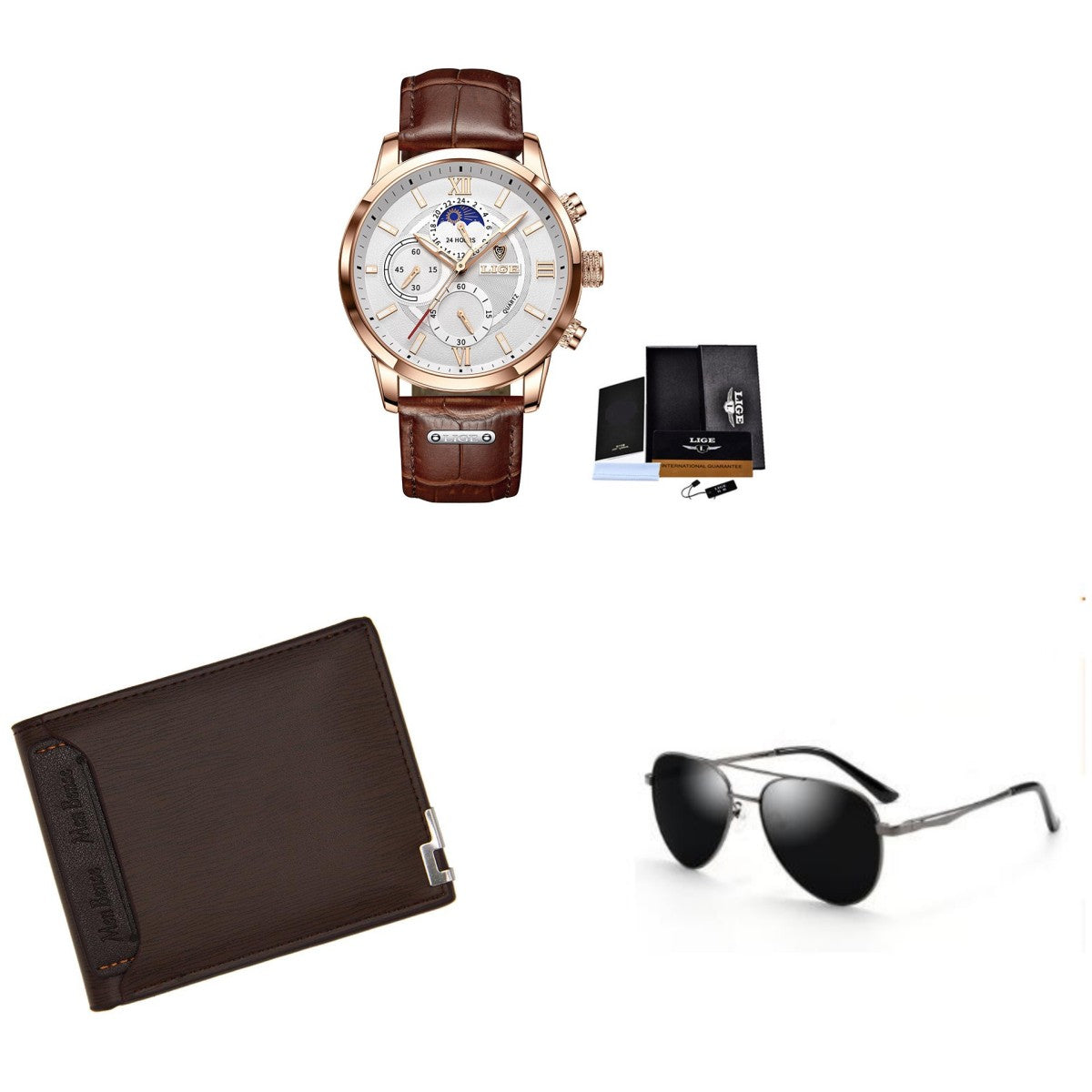 The Greenwich II | Moon Phase Quartz Watch