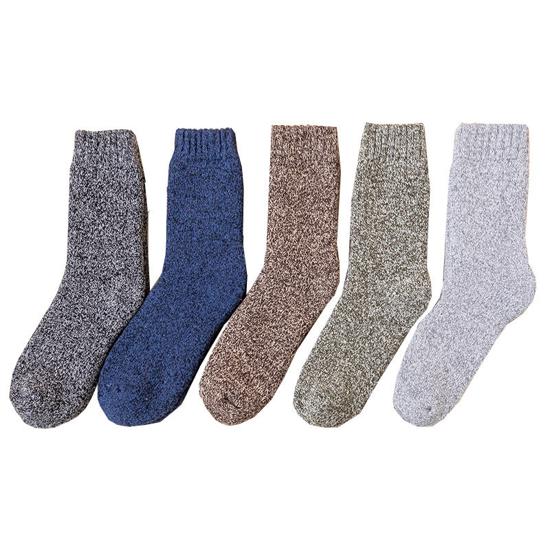 The Cotswold Cabin | Thick Woolen Thermal Loop Socks