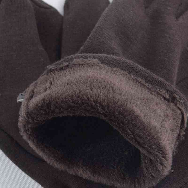 The Knightsbridge Velvet | Premium No-Down Cashmere Gloves