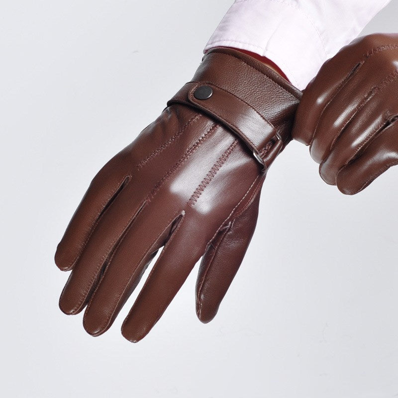 The Piccadilly Heritage | Classic Leather Wrist-Strap Gloves