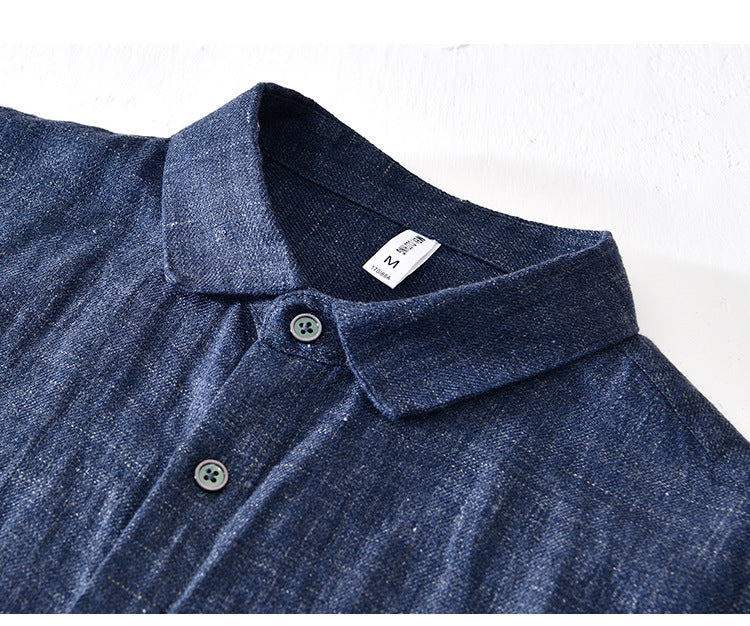 The Mayfair Heritage | Pure Italian-Linen Long Sleeve Shirt