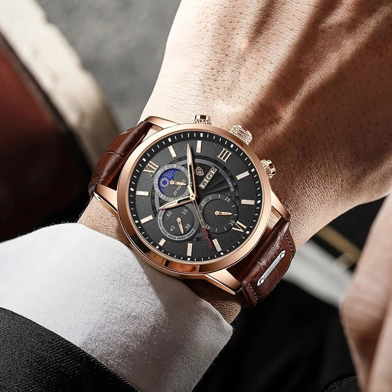 The Greenwich II | Moon Phase Quartz Watch