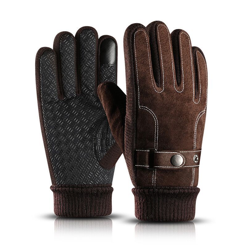 The Savile Row Explorer | Genuine Leather Touch Screen Gloves