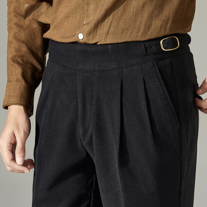 The Mayfair Sartorial | Slim Fit Side-Adjuster Trousers