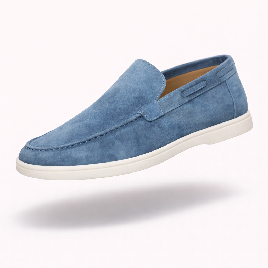 The Windsor Promenade | Matte Suede Nautical Loafers