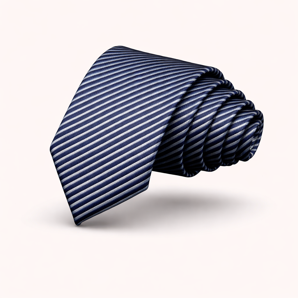 The St. James Striped | British Gentleman Polyester Silk Tie