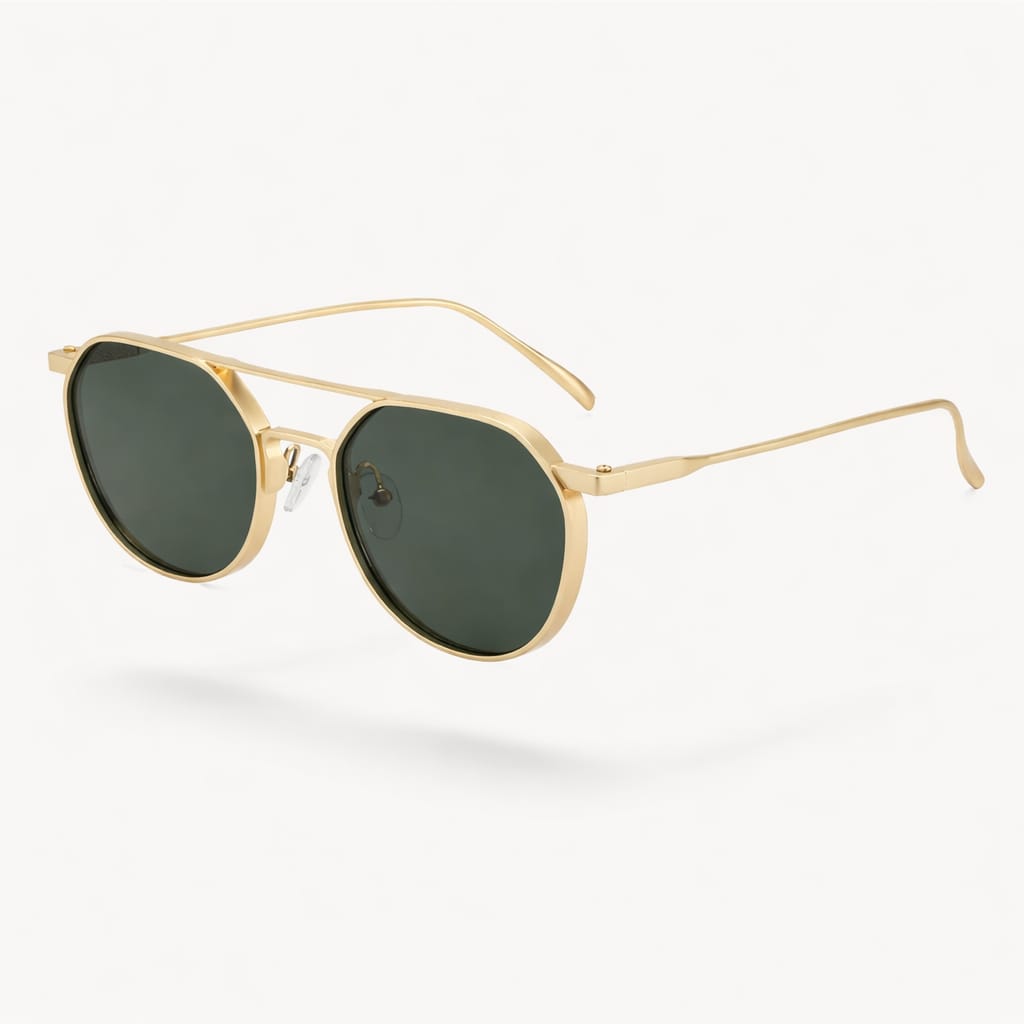 The Kensington Retro | Polarized Double-Bridge Shades