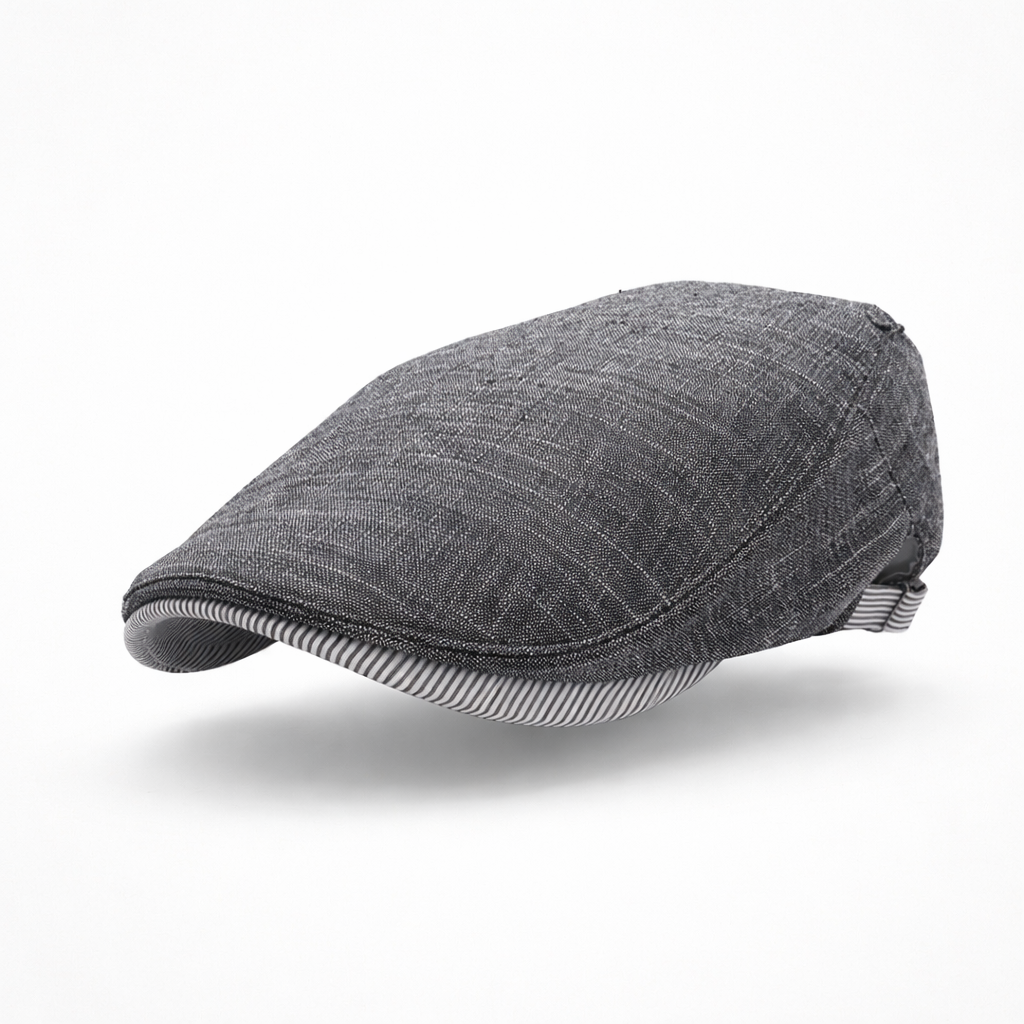 The Cotswold Classic | Premium Cotton-Linen Flat Cap
