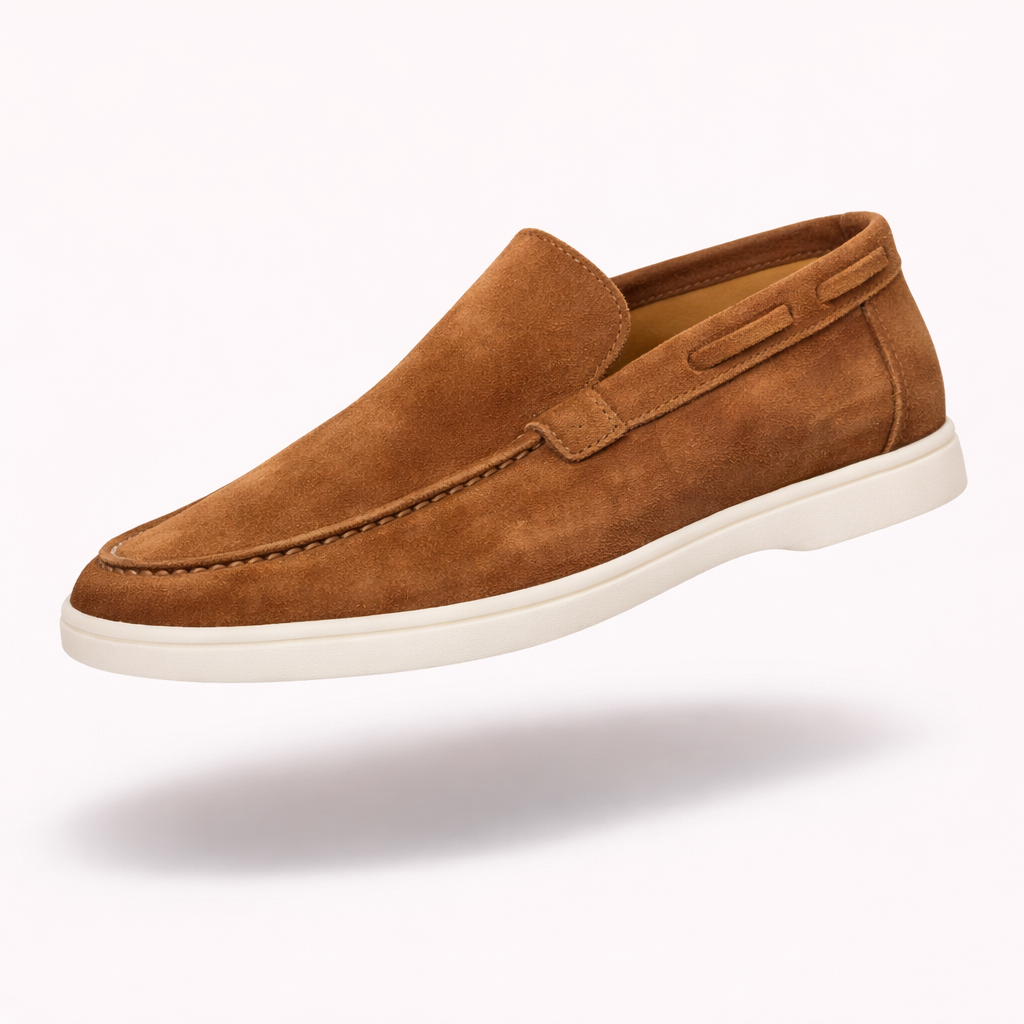 The Windsor Promenade | Matte Suede Nautical Loafers