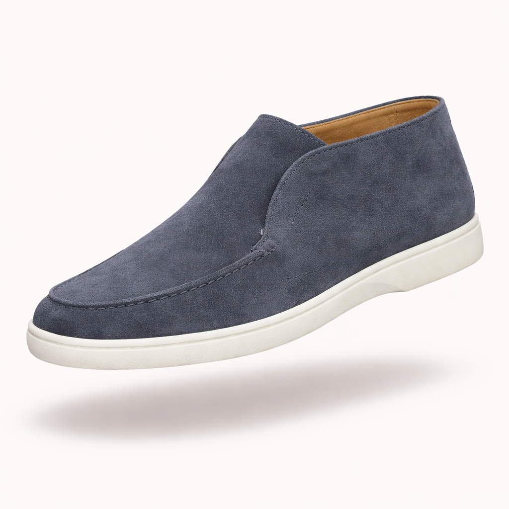 The St. Moritz Glide | Premium Suede Slip-on Loafers