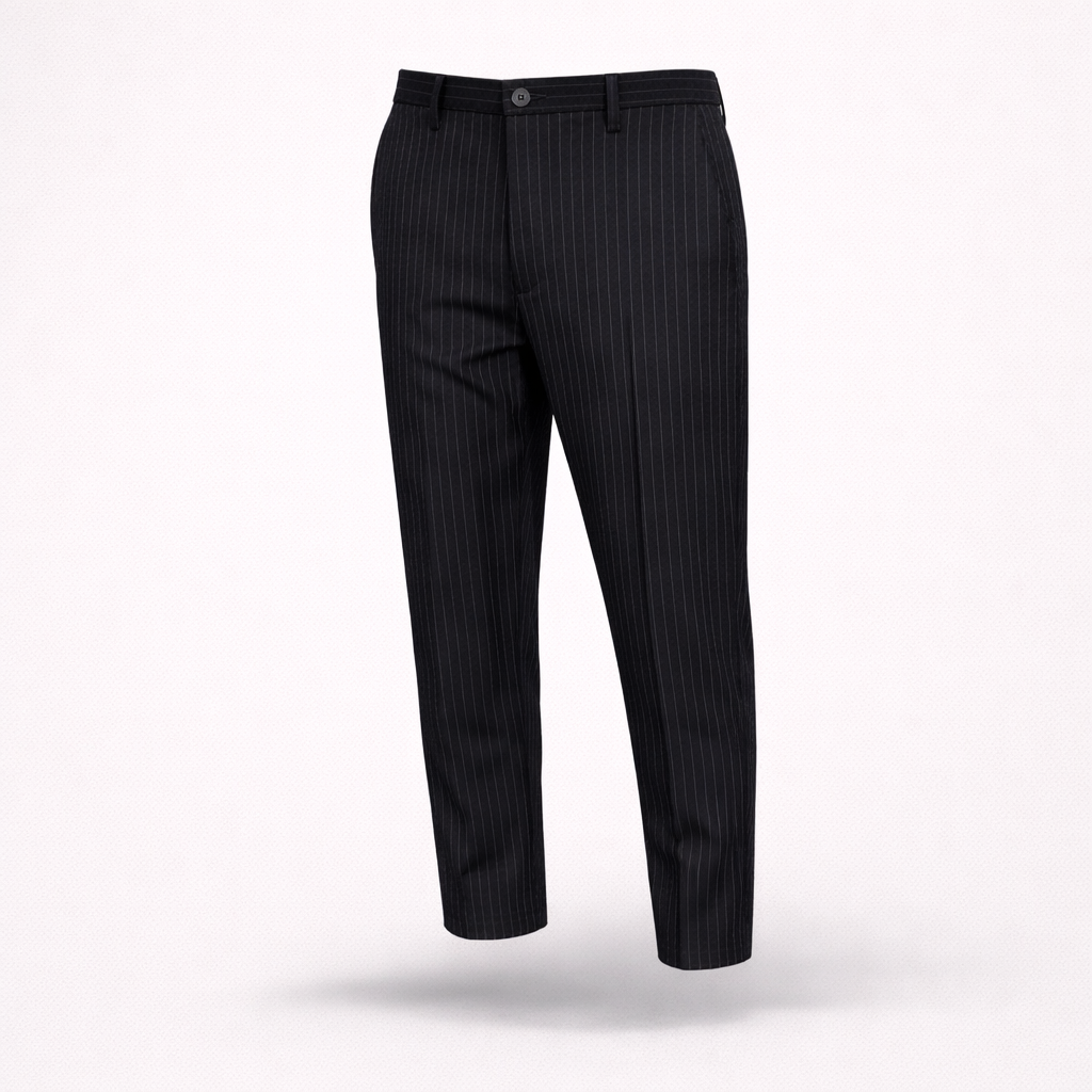 The Savile Row Slim Fit | Tailored Pinstripe Trousers