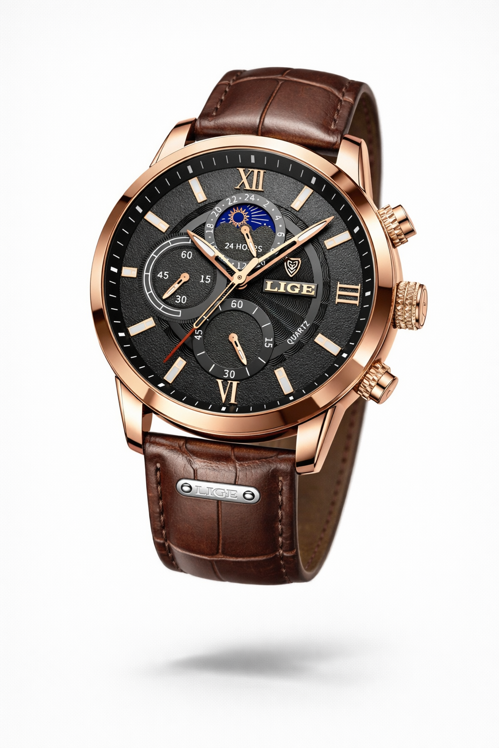 The Greenwich II | Moon Phase Quartz Watch