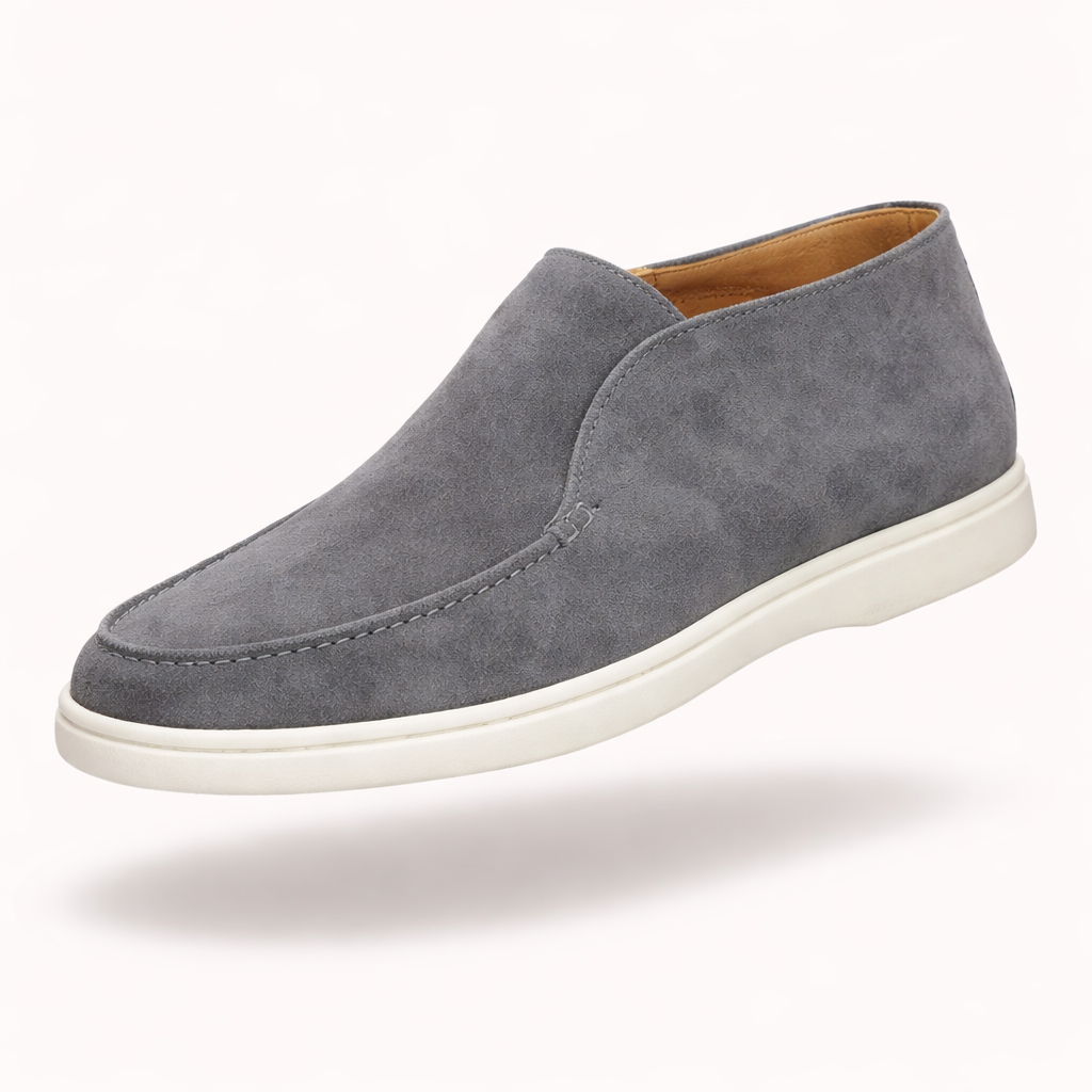 The St. Moritz Glide | Premium Suede Slip-on Loafers