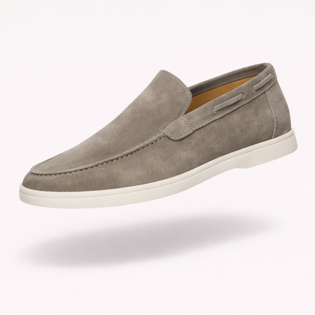 The Windsor Promenade | Matte Suede Nautical Loafers