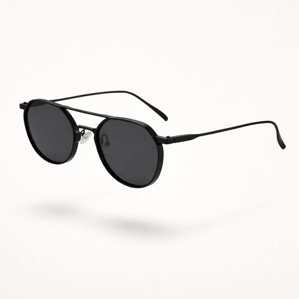 The Kensington Retro | Polarized Double-Bridge Shades