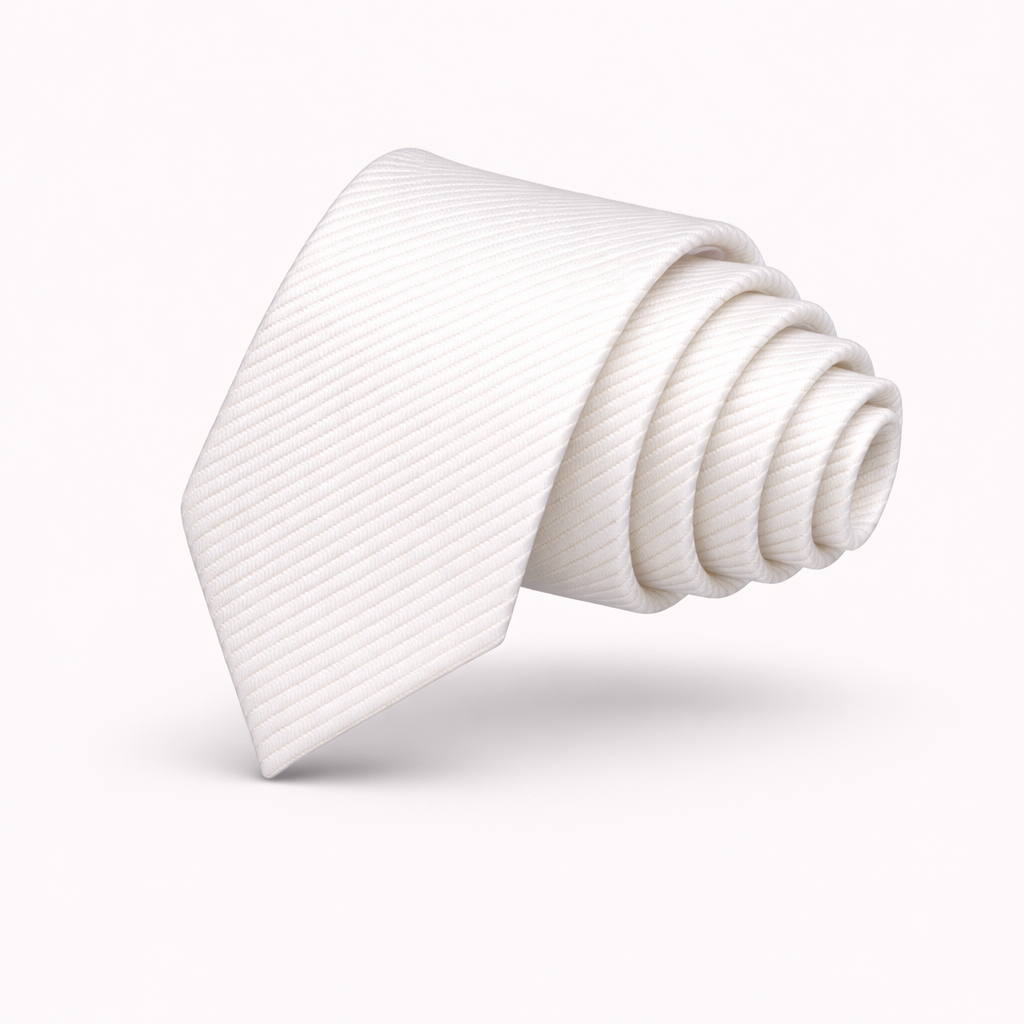 The Savile Row Essential | 8cm Classic Solid Silk-Finish Tie