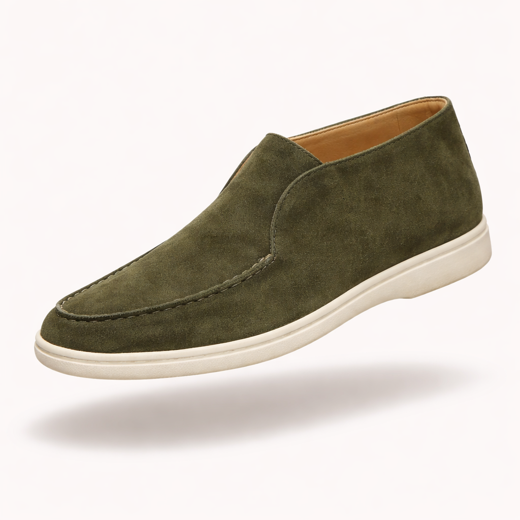 The St. Moritz Glide | Premium Suede Slip-on Loafers
