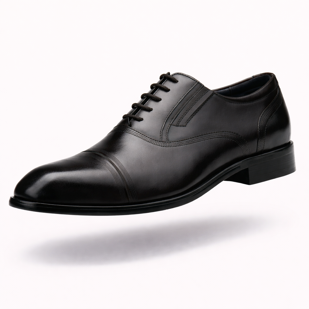 The Canary Wharf Imperial | Premium Leather Formal Oxfords