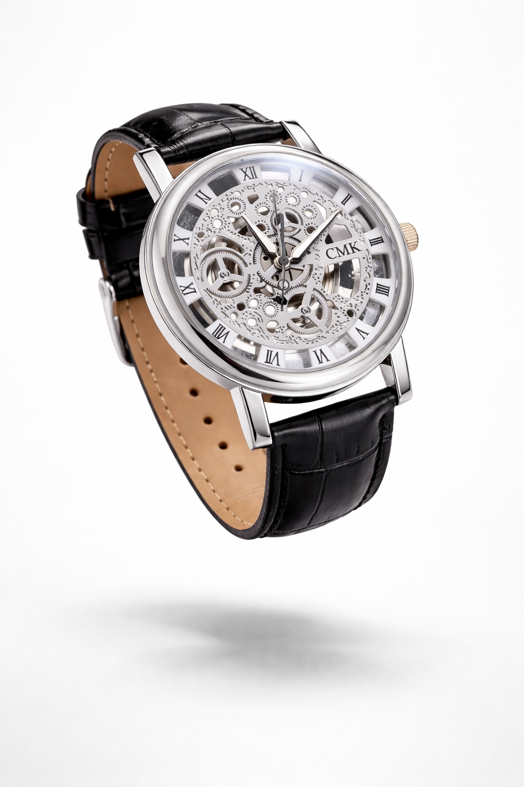 The Holborn Skeleton | Mechanical Leather Watch
