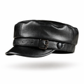 The Shoreditch Rebel | Genuine Cowhide Leather Military Beret