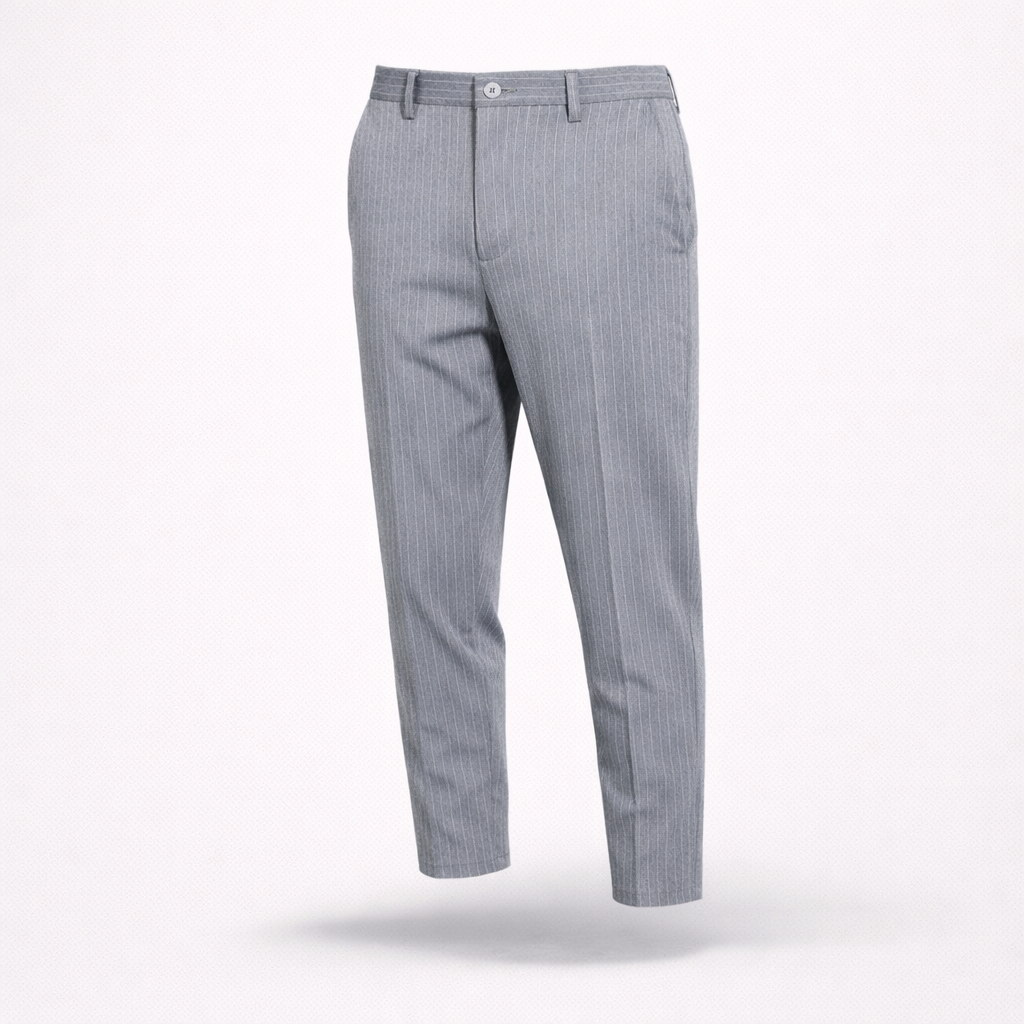 The Savile Row Slim Fit | Tailored Pinstripe Trousers