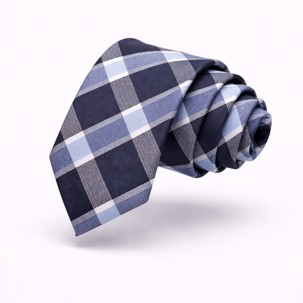 The Camden Plaid | 6cm Skinny Fashion Silk-Touch Tie