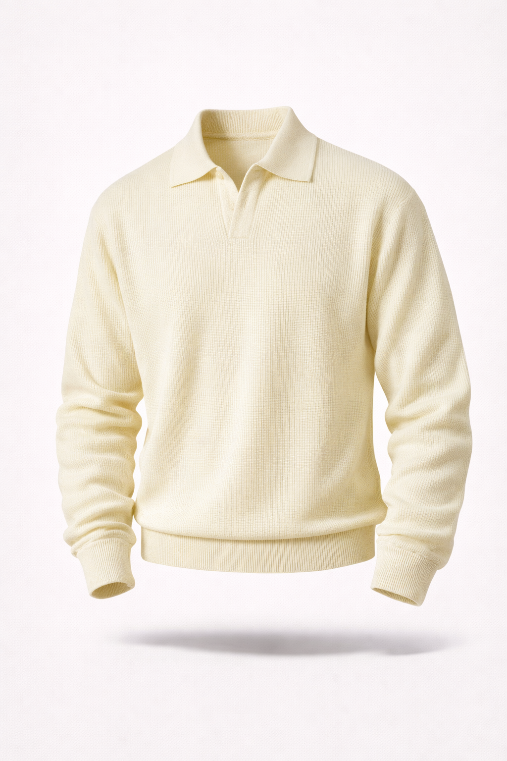 Premium V-Neck Lapel Sweater