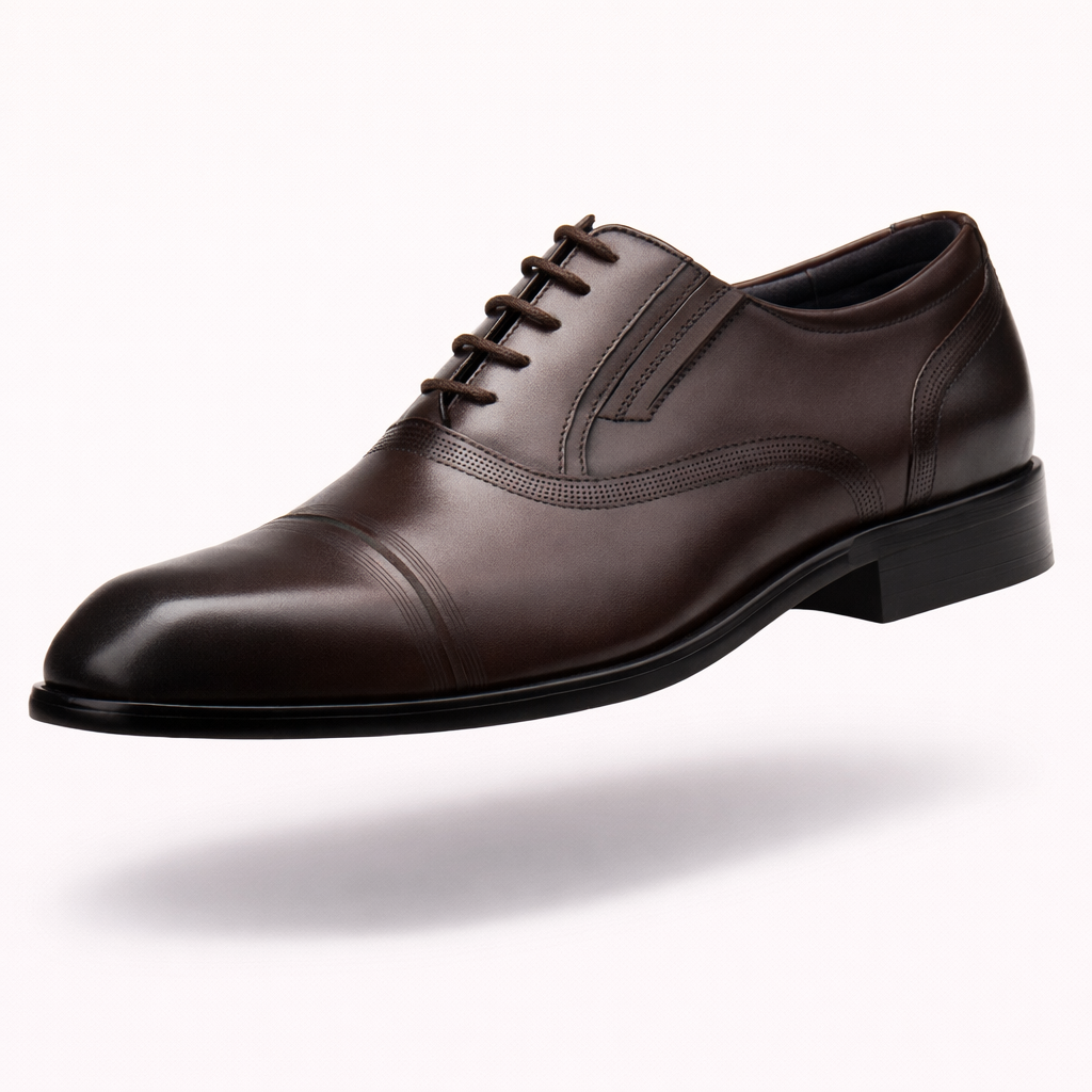 The Canary Wharf Imperial | Premium Leather Formal Oxfords