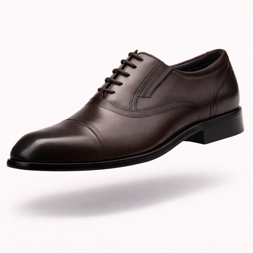 The Canary Wharf Imperial | Premium Leather Formal Oxfords