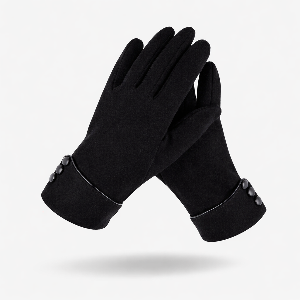 The Knightsbridge Velvet | Premium No-Down Cashmere Gloves