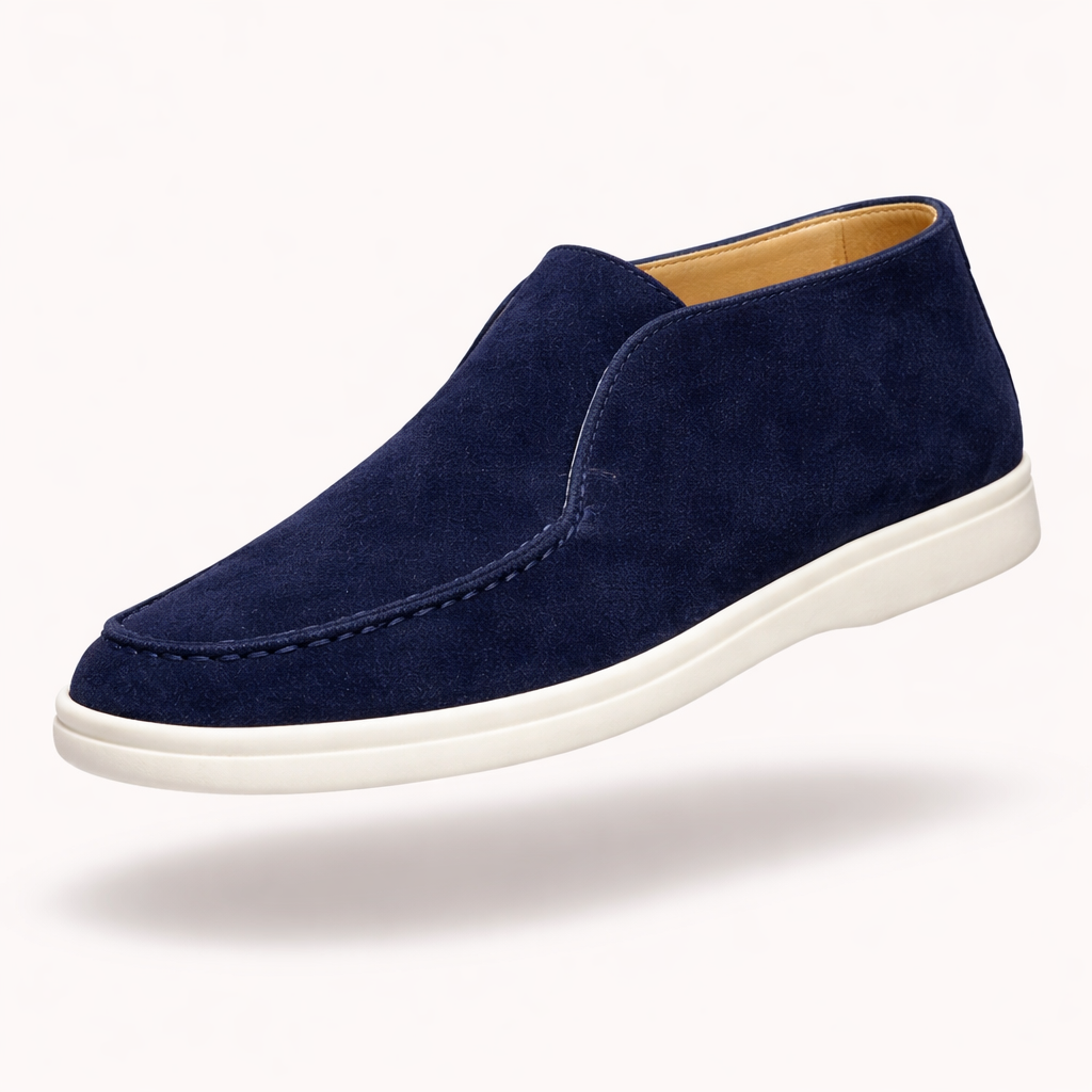 The St. Moritz Glide | Premium Suede Slip-on Loafers