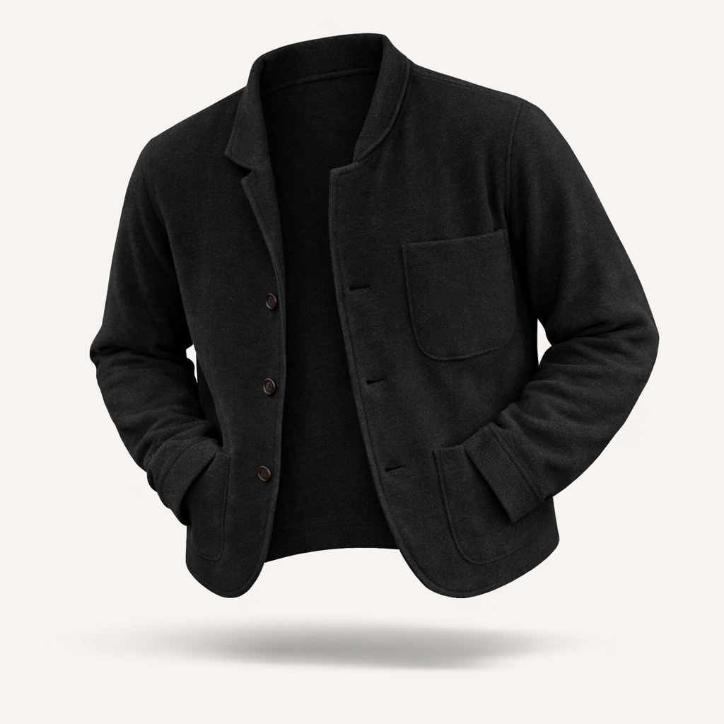 The Greenwich Bomber Jacket – Refined Knit Edition