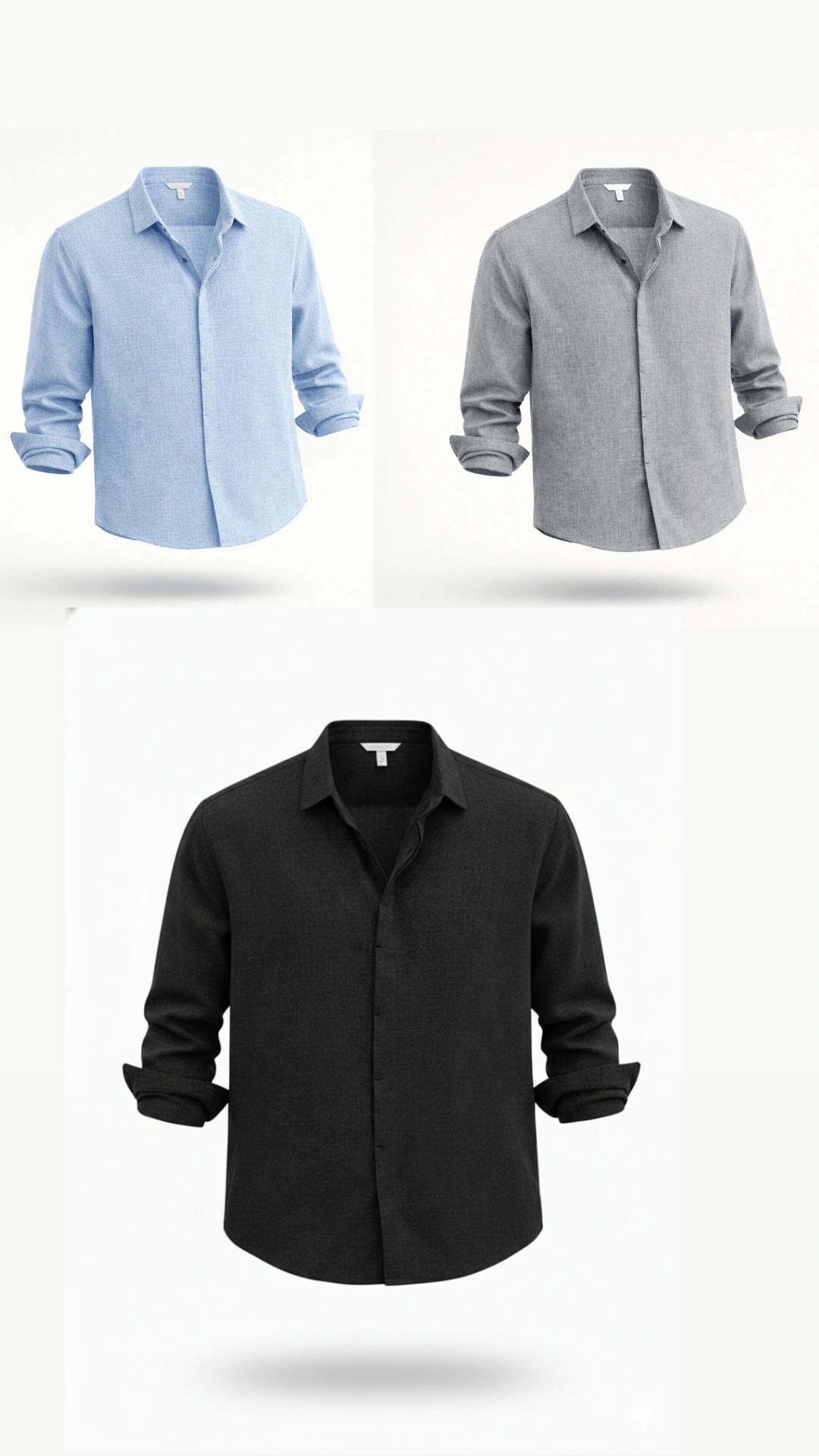 The Saint-Tropez Breeze | Premium Cotton-Linen Relaxed Shirt