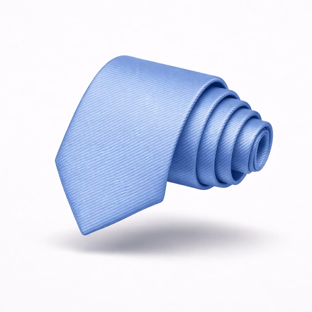 The Savile Row Essential | 8cm Classic Solid Silk-Finish Tie