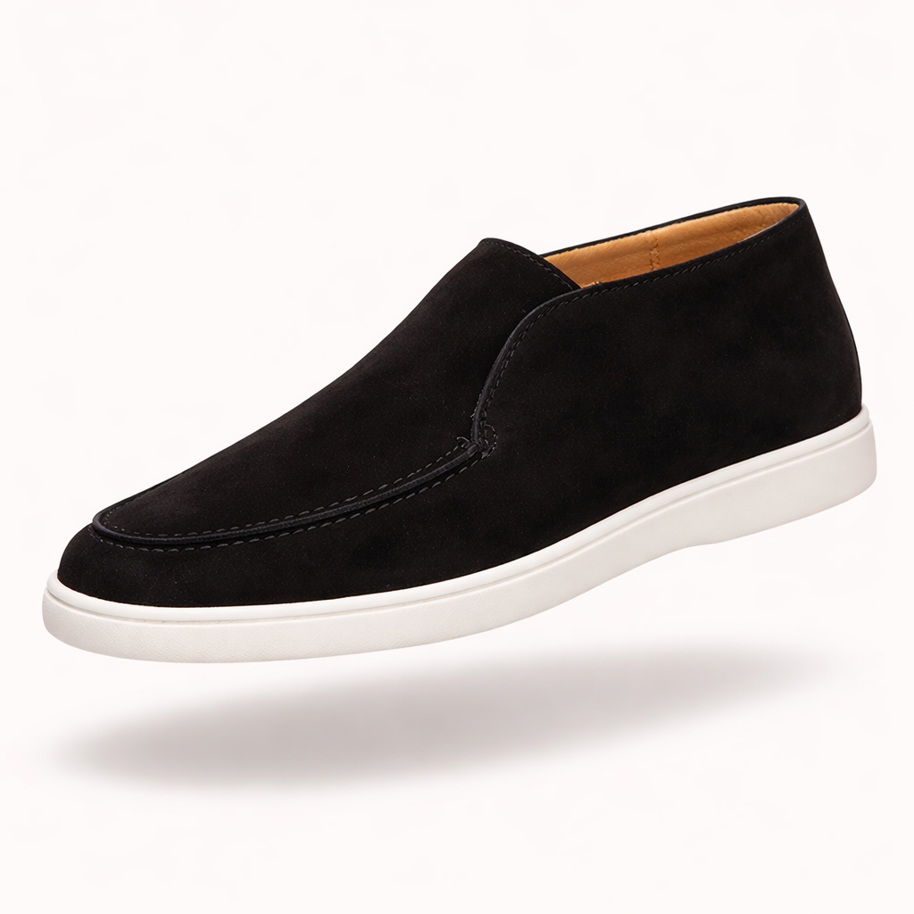 The St. Moritz Glide | Premium Suede Slip-on Loafers