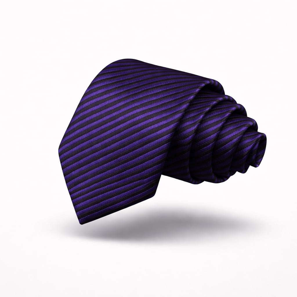 The St. James Striped | British Gentleman Polyester Silk Tie