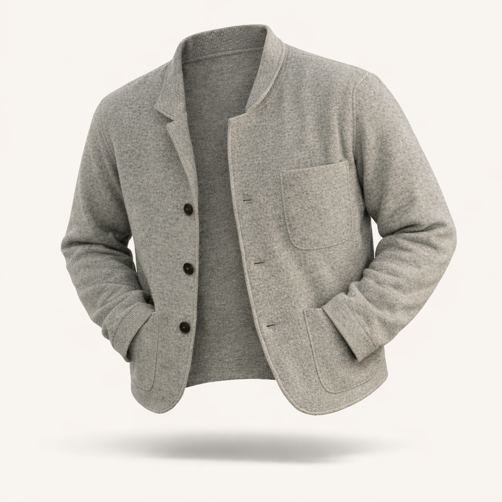 The Greenwich Bomber Jacket – Refined Knit Edition