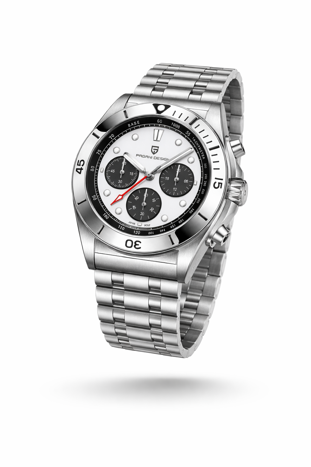 The Canary Wharf Chrono | Stainless Steel Quartz Watch