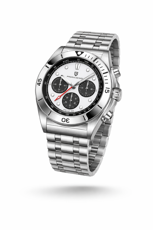 The Canary Wharf Chrono | Stainless Steel Quartz Watch
