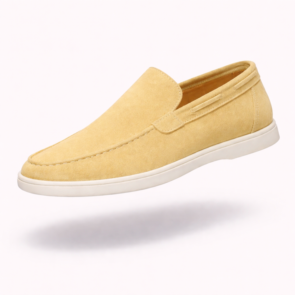 The Windsor Promenade | Matte Suede Nautical Loafers