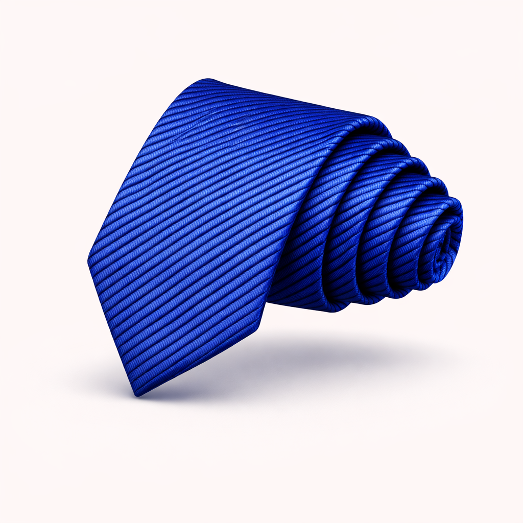 The Savile Row Essential | 8cm Classic Solid Silk-Finish Tie