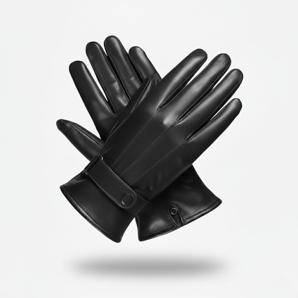 The Piccadilly Heritage | Classic Leather Wrist-Strap Gloves