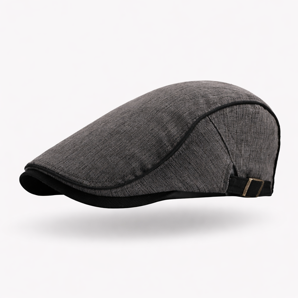 The Soho Modern | Adjustable Piping Flat Cap
