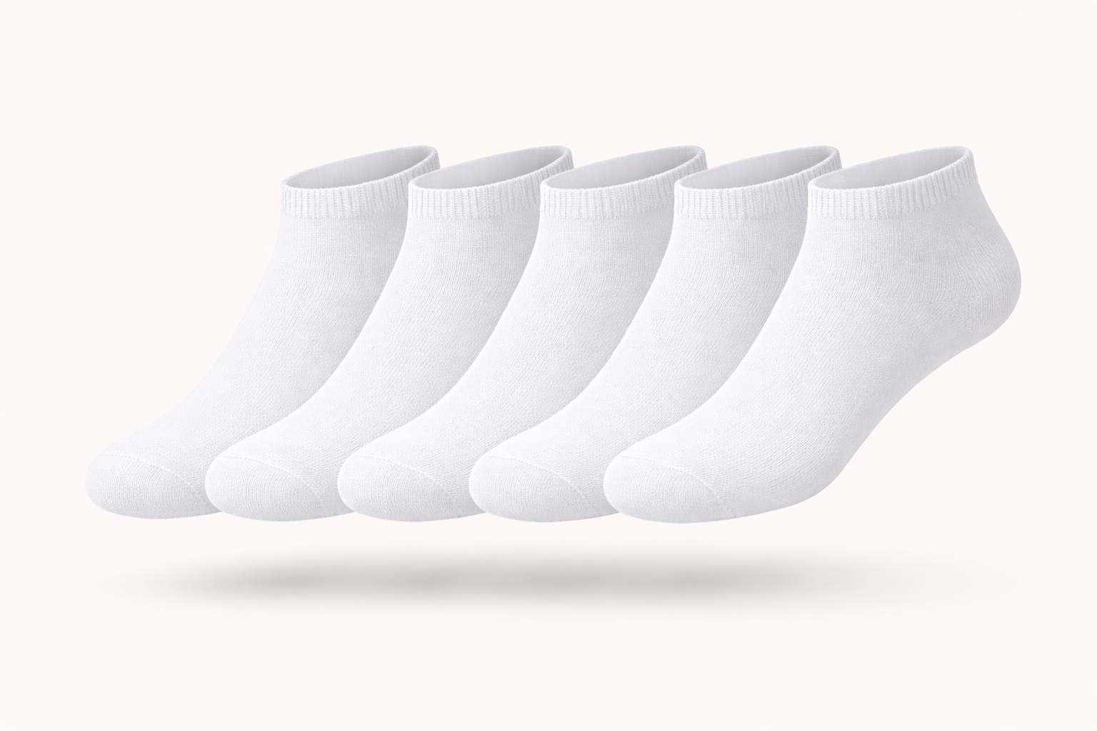 The Daily Comfort Pack | 5-Pair Low-Cut Essential Socks