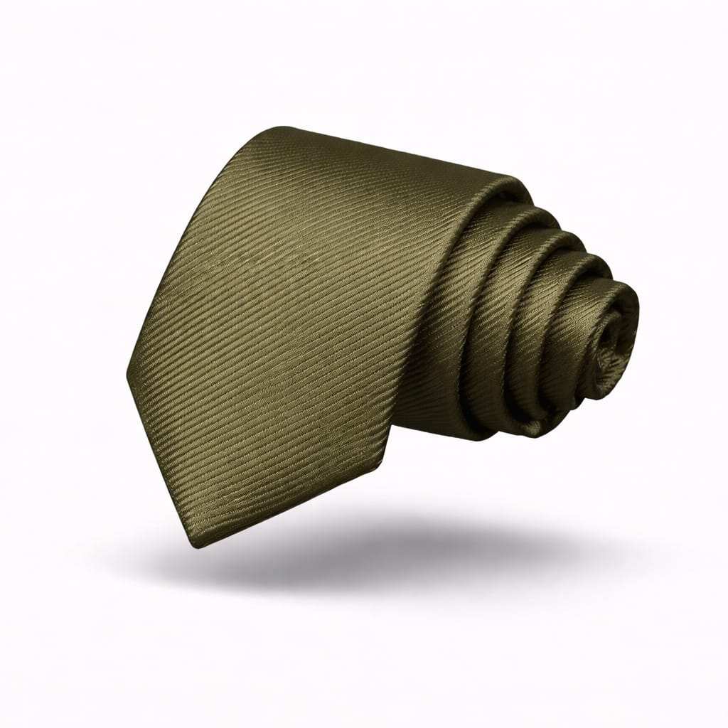 The Savile Row Essential | 8cm Classic Solid Silk-Finish Tie