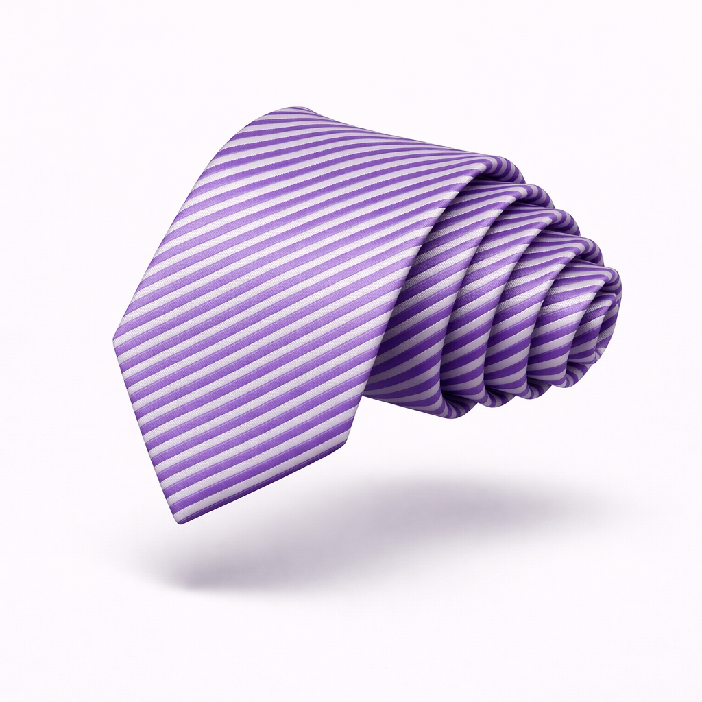 The St. James Striped | British Gentleman Polyester Silk Tie